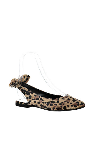 Fox Shoes Γυναικείες μπαλαρίνες Leopard D726495302