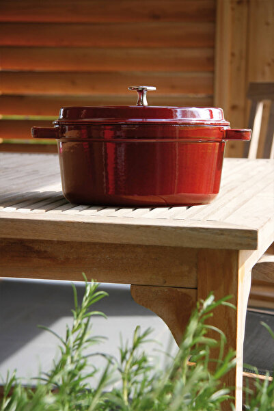 STAUB Cast Pot 29 cm Claret Red 40509-364-0