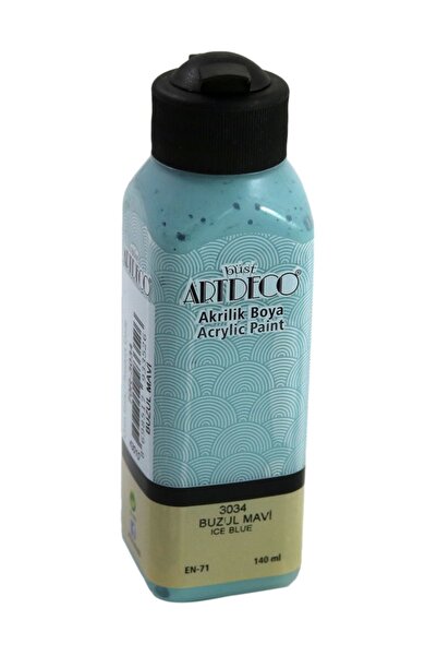 Fanart-Artdeco Artdeco Akrilik Boya 140 Ml. Buzul Mavi 070R-3034