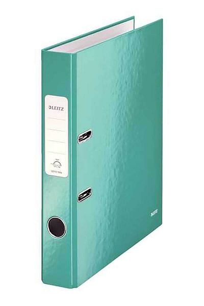 Leitz Wow Narrow Folder Metallic Ice Blue