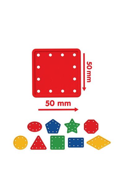Dede Oyuncak Shapes Activity 156 Pieces