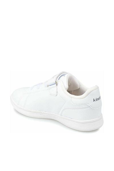 Kinetix Plain J Beyaz Açık Gri Erkek Çocuk Sneaker Ayakkabı 100379819