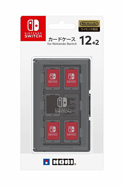Hori Switch Oyun Kutusu Orijinal 12+2 Siyah
