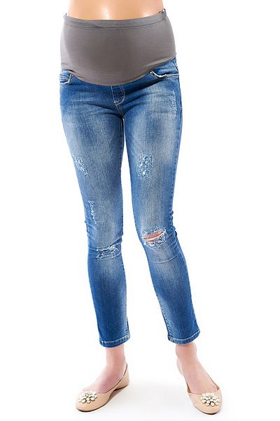 Motherway Maternity Adjustable Waist Jeans