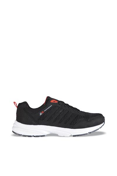 M.P. Black Red Men's Shoes 181-6803-02