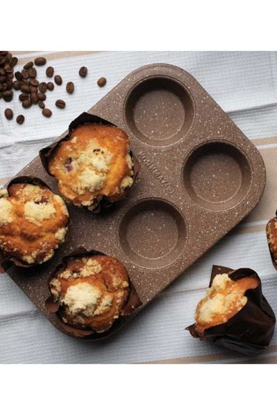 KORKMAZ Muffy 6 Piece Muffin Cake Mold A651