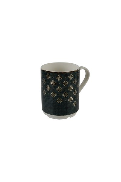 Porland Evoke Pattern 5 Green Mug 345 cc 04ALM002742