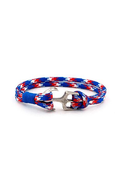Solfera Men's Anchor Sailor Chip Paracord Bracelet Bt113