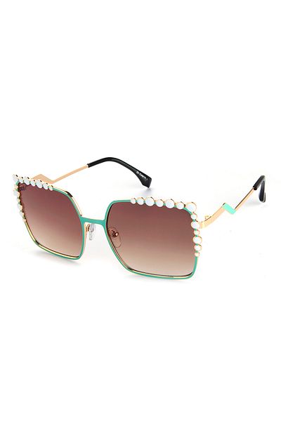 Di Caprio Women's Rectangular Sunglasses DTX1249D