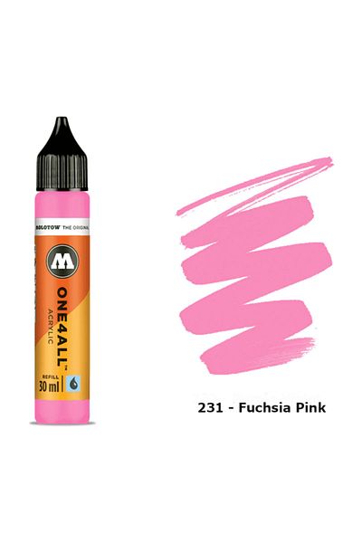 Molotow One4All Acrylic Refill 30ml 231 Fuchsia Pink