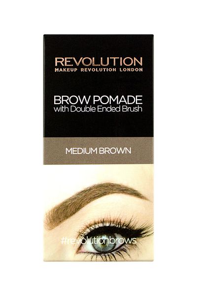 MAKEUP REVOLUTION Eyebrow Kit - Brow Pomade Medium Brown5029066080189