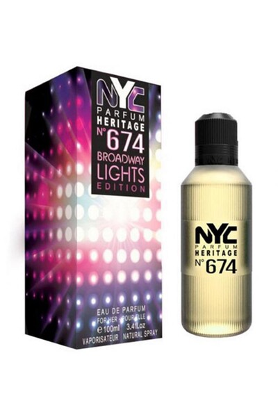 NYC Broadway Lights Edition No: 674 Edp  100 ml Kadın Parfümü 875990006741