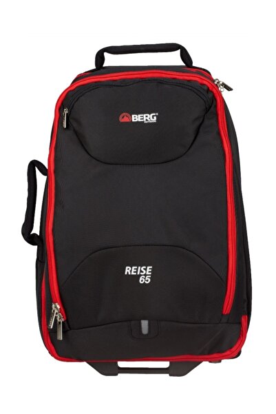 BERG Trl Çekçekli Sırt Çantası Tekerlekli Çanta Valiz