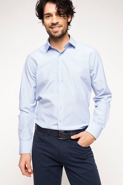 DeFacto Cămașă Modern Fit pentru bărbați G5871AZ.17SP.BE196