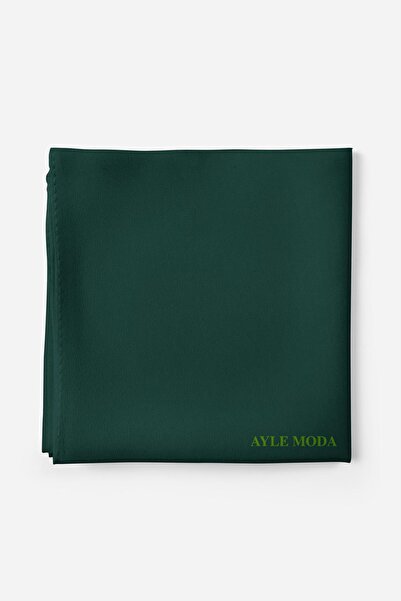 AYLE MODA Zumrut Yesili Şifon Eşarp SE100A