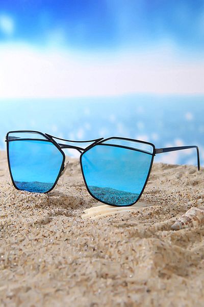 Di Caprio Women's Oval Sunglasses DTX1076M