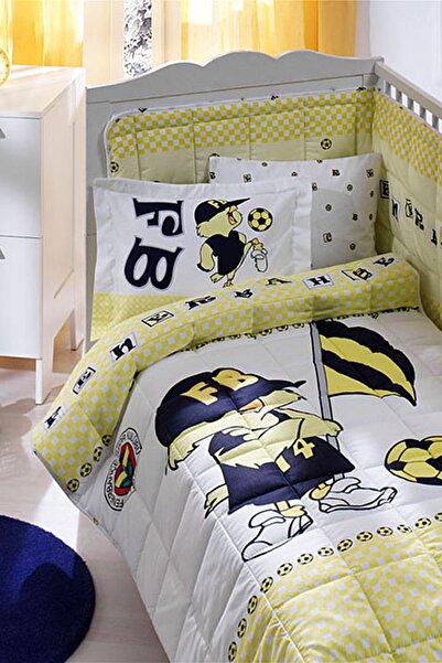 Taç Lisanslı Bebek Uyku Seti Fenerbahçe Minik Kanarya