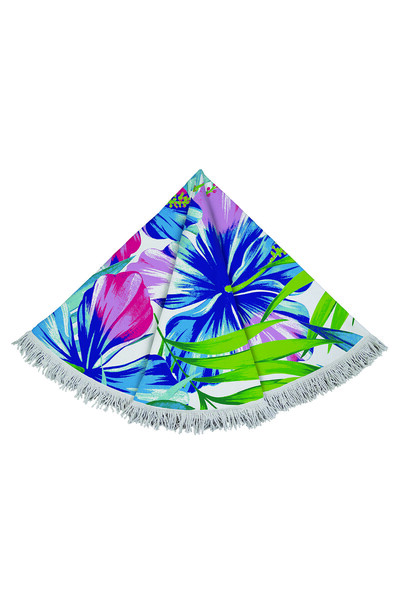 ECEMRE Στρογγυλή πετσέτα παραλίας