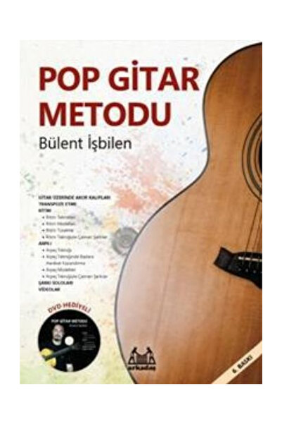 Arkadaş Yayınları Pop Gitar Metodu - Bülent İşbilen