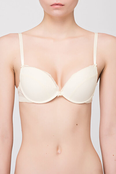 Yamamay Kadın Ekru Push Up Sütyen IPUD101B14