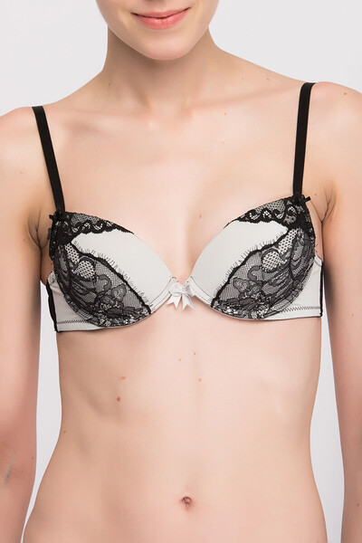 Yamamay Kadın İnci Grisi Push Up Sütyen IPUD093B12