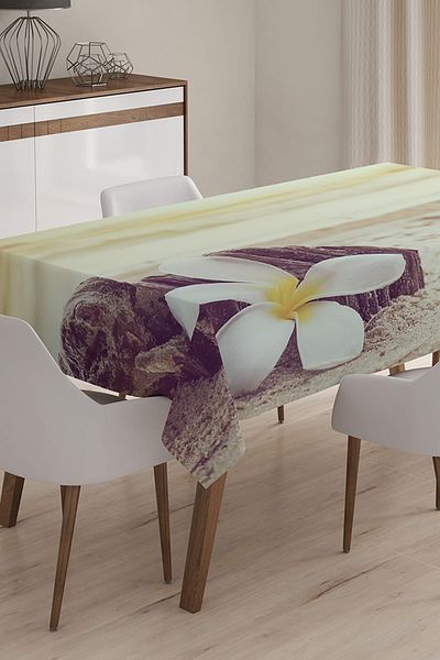 Realhomes Custom Design 3D Digital Printed Tablecloth - 120 x 140 cm