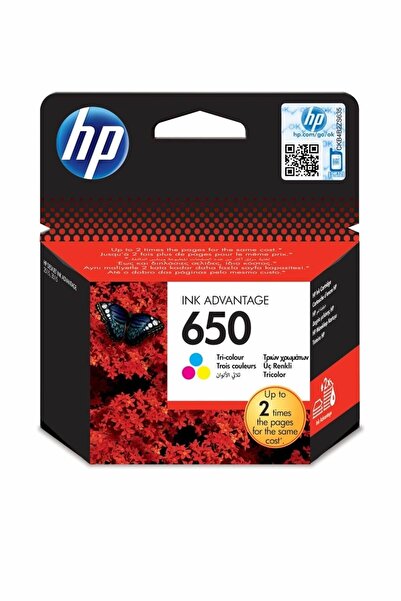 HP 650 Renkli CZ102A Kartuş