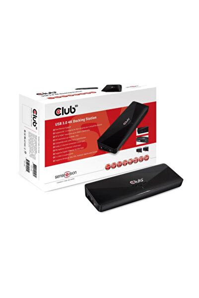 Club 3D Club3D CSV-3103D USB3.0 4K Yerleştirme İstasyonu