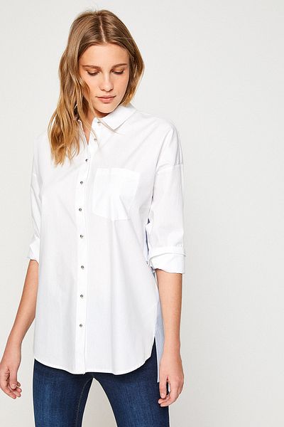 Koton Women's White Tunic 8YAK66296IW