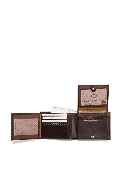 Tergan Καφέ Ανδρικό ΠορτοφόλιS1CE00001373