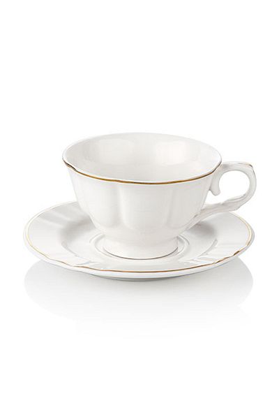 Noble Life Porcelain Gold Series 6-Person Coffee Set N6214