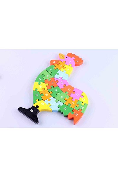 Wooden Toys لغز ليغو خشبي /