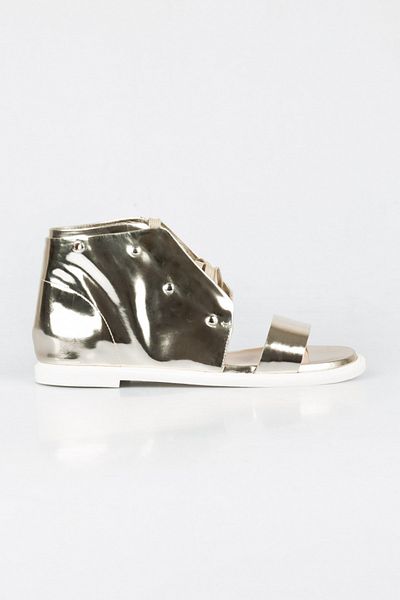 Alberta Ferrettı Phılosophy Damen-Sandalen Desan in Metallic-Optik1006713