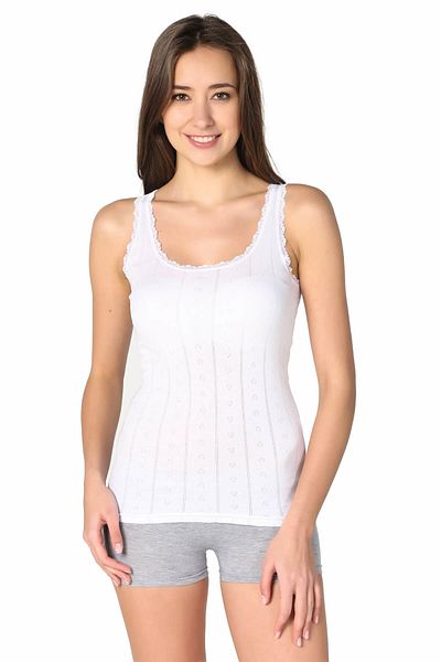 Berrak Women's White Undershirt ELF568BER8049