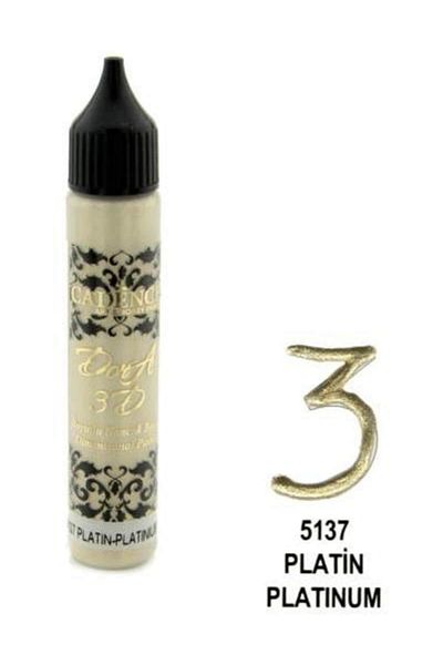 Cadence Dora 3D Dimensional Bead Paint 5137 PLATINUM
