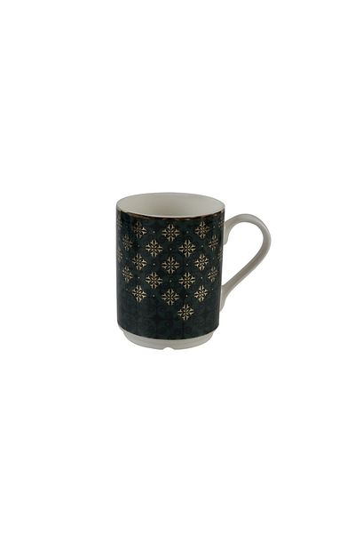 Porland Evoke Pattern 5 Green Mug 345 cc 04ALM002742