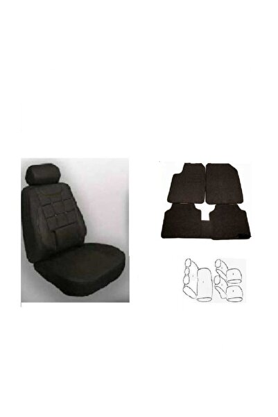 Şentürk Oto Koltuk Kılıfı Takımı  Siyah Renk – Komple Paspas Takımı  Renault ...