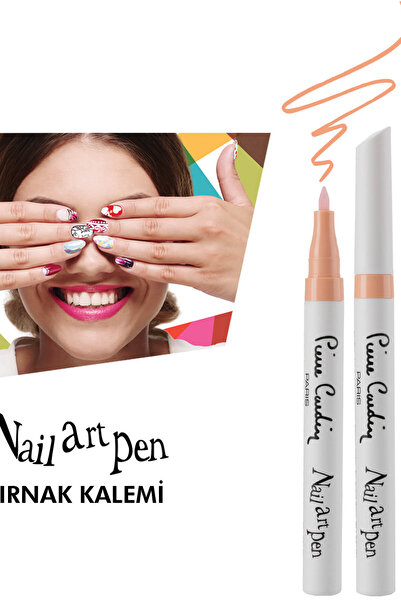 Pierre Cardin Tırnak Kalemi - Nail-Art Pen Apricot  8680570442268
