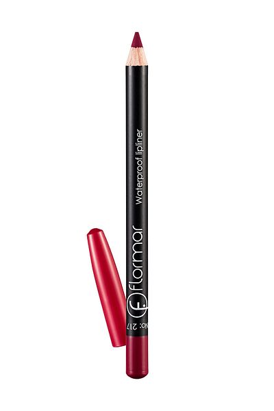 Flormar Lip Liner - Waterproof Lipliner 217 Chic Crimson8690604111176