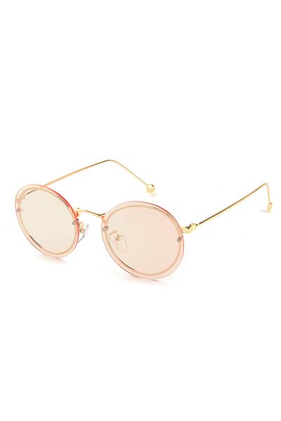 Di Caprio Unisex Round Sunglasses DTX1250E
