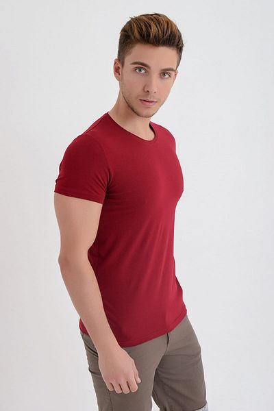 DYNAMO T-Shirt - Bordeaux - Regular Fit