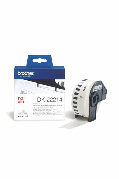 Brother P-TOUCH DK-22214 DK ETİKET SÜREKLİ 12MM X 30.48M