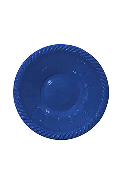 Genel Markalar Lacivert Plastik Yuvarlak Kase 22 Cm 6’lı