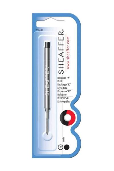 Sheaffer 99334 Ballpoint Pen Refill (F) Black