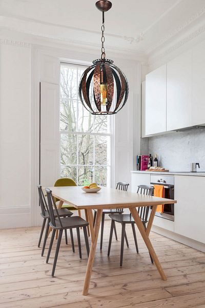 VENON Ocean Single Case Black+Copper Patina Chandelier