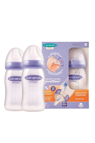 Lansinoh Natural Wave 160ml 2'li 50600629904542