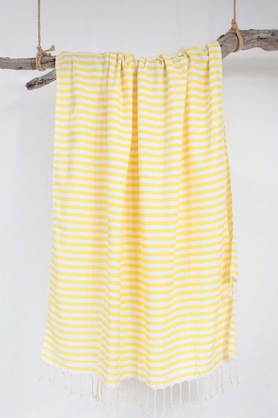 Bedinn Peshtemal Atlas Lemon Yellow Pst361