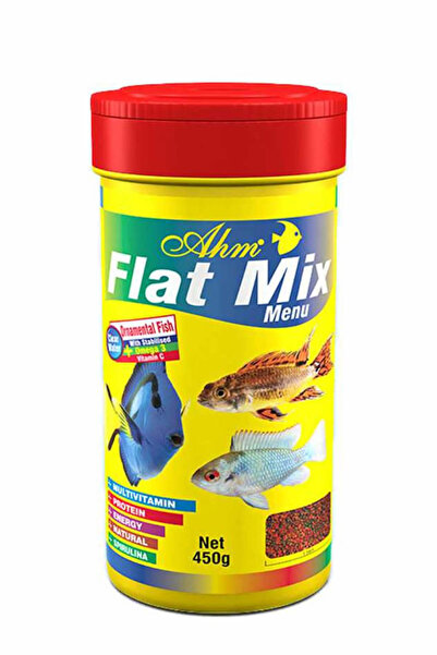Ahm Flat Mix Menu 100 Ml Balık Yemi