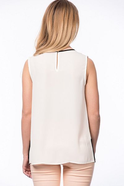Koton Off-White-Bluse für Damen 5YAK62451CW