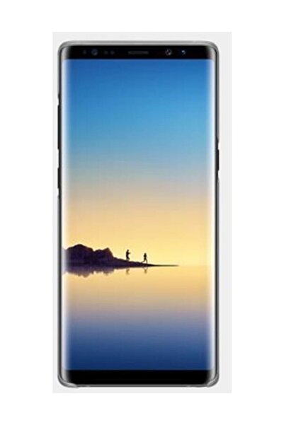 Samsung Galaxy Note8 Koruyucu Şeffaf Arka Kapak (Siyah)